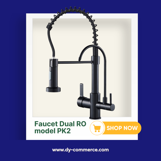 Faucet Dual RO Model PK2 - Black Color