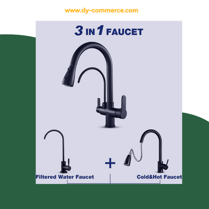 Faucet Dual RO - Black color