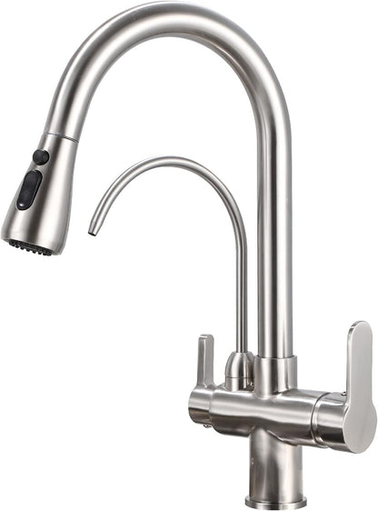 Faucet Dual RO Chrome Color