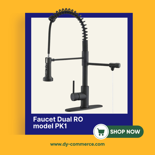 Faucet Dual RO Model PK1 - Black color