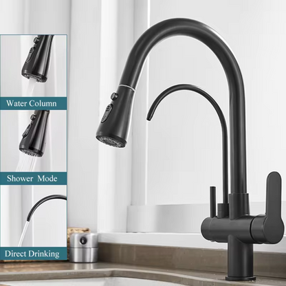 Faucet Dual RO - Black color